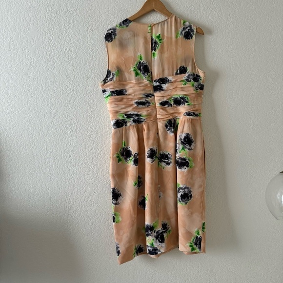 MOSCHINO Cheap and Chic Watercolor Silk Floral Dress - Picture 4 of 7